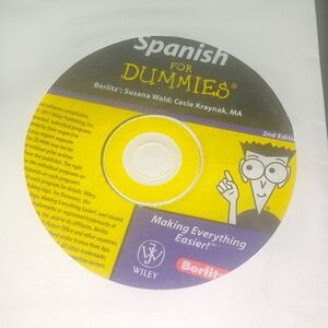 Spanish For Dummies CD Rom